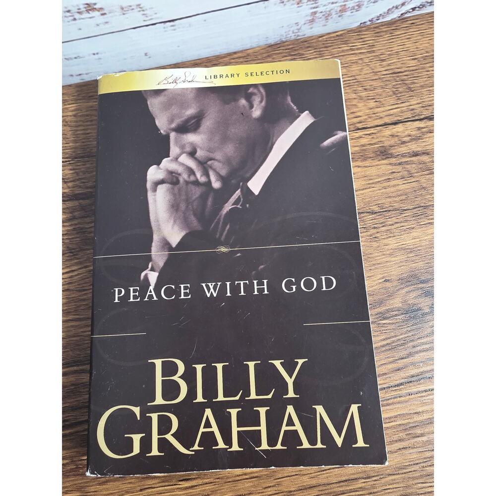 Billy Graham Peace With God book Paperback